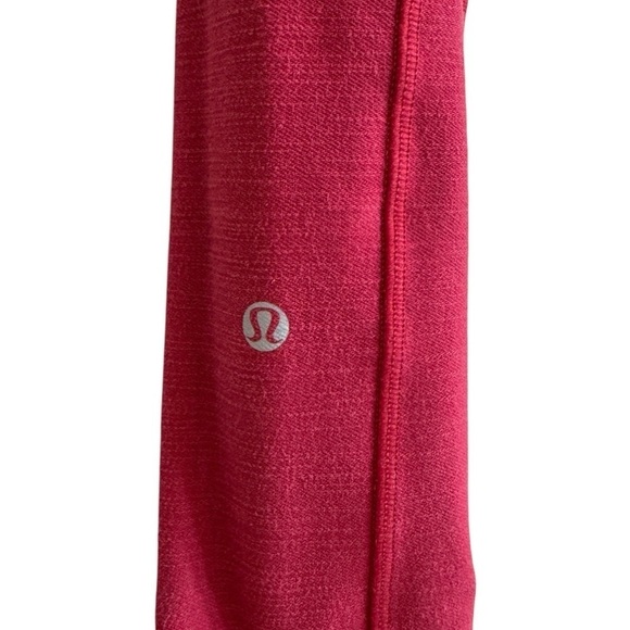 Lululemon Pedal Power Tight, Deepest Cranberry, Size 4 - Picture 15 of 16
